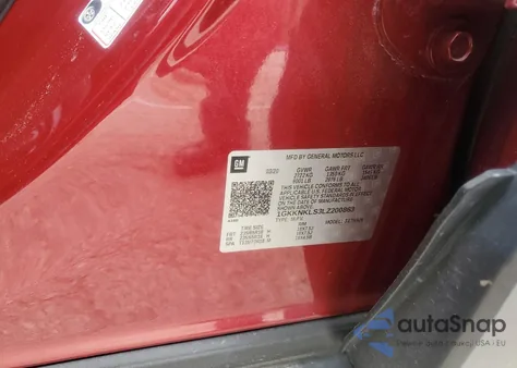 2020 GMC Acadia Sle z USA, uszkodzony, nr VIN 1GKKNKLS3LZ200863